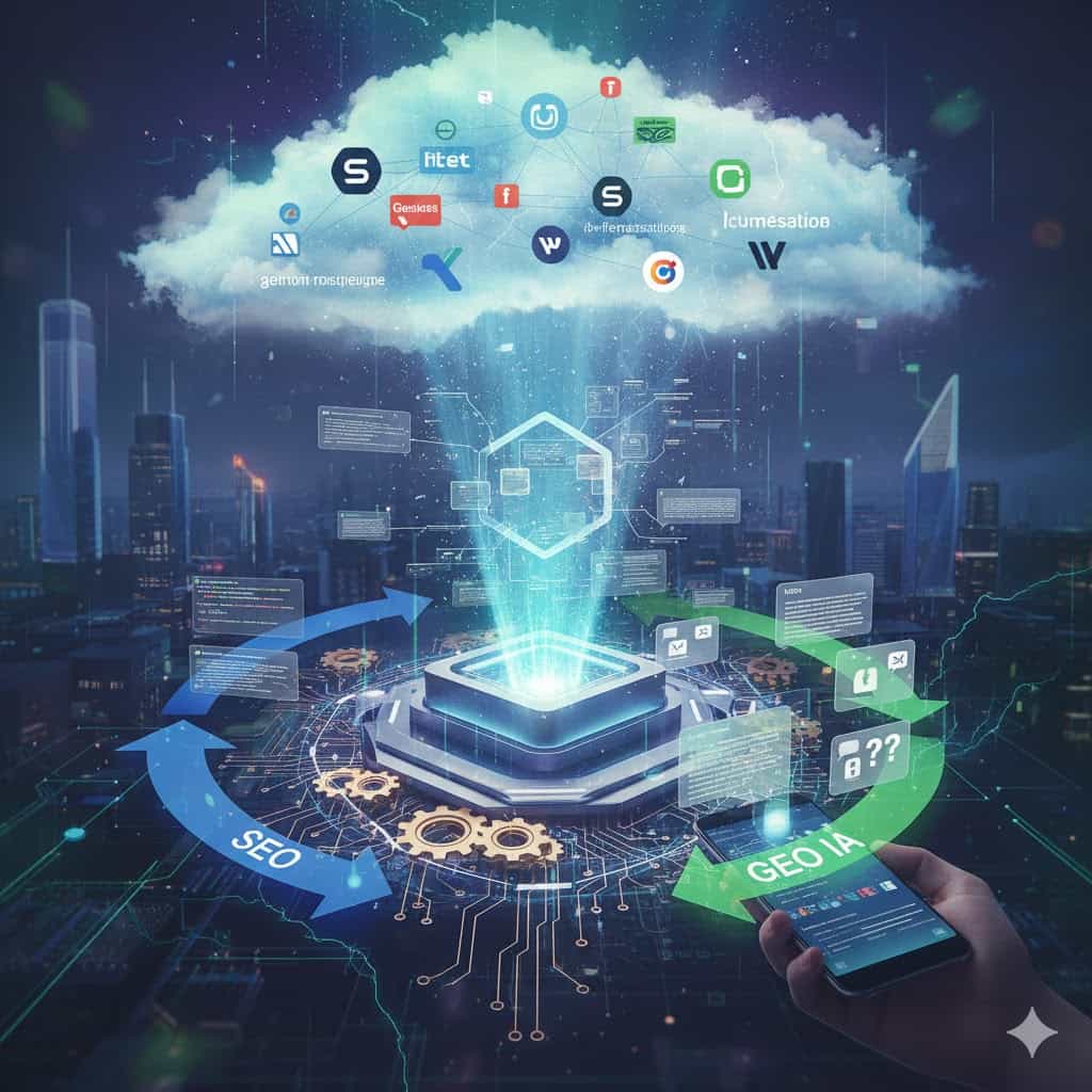 GEO IA : Définition et Stratégies pour l'Ère SGE | Optimisation IA 2 GEO IA - Generative Engine Optimization
